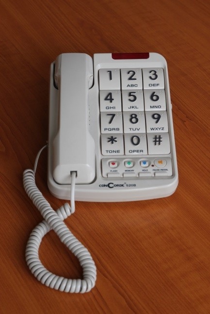 Telefon s velkými čísly