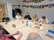 Paní PhDr. Dana Marková je psycholožka a psychoterapeutka s dlouholetou a různorodou praxí. Na fotografii zachycena hojná účast. Zleva: p. Dvořáková, p. Limberk, p. Šopová, p. Šopa, p. Bohatá, p. Voráčková, p. Ing. Tomek, p. Vondra