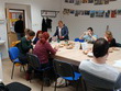 Velká účast z řad našich klientů. Zleva: p. Parkosová, DiS., p. Cekulová, DiS., p. Vraný (přísedící z oblastní odbočky Praha SONS ČR - dohlížel na řádný průběh soutěže), p. Bodišová, p. Šulerová, p. Mareš s asistentkou, p. Zoufalý