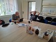 Trénink paměti je velmi efektivním nástrojem proti poklesu mentálních funkcí. Má za cíl posilovat kognitivní funkce, které jsou zapotřebí pro udržení duševního zdraví a oddalovat pravidelným a cíleným tréninkem jejich úbytek. Na fotografii zleva: p. Ing. Beránek (lektor, který vás naučí, jak si cokoliv zapamatovat), p. Vondra