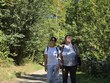 Procházka (individuální SR) – cyklostezka. Na fotografii zachyceny zleva: p. Neckářová, p. Fialová